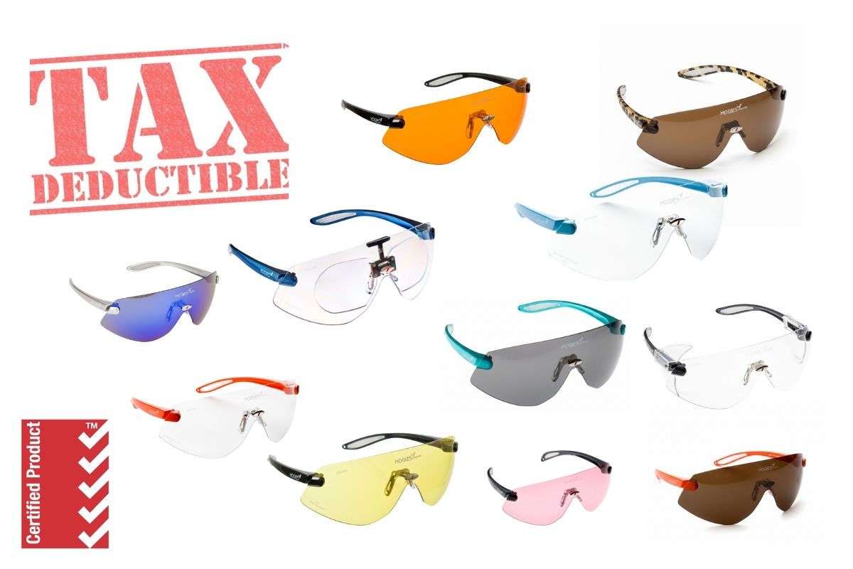 Glasses may be tax deductible if they are a work related expense