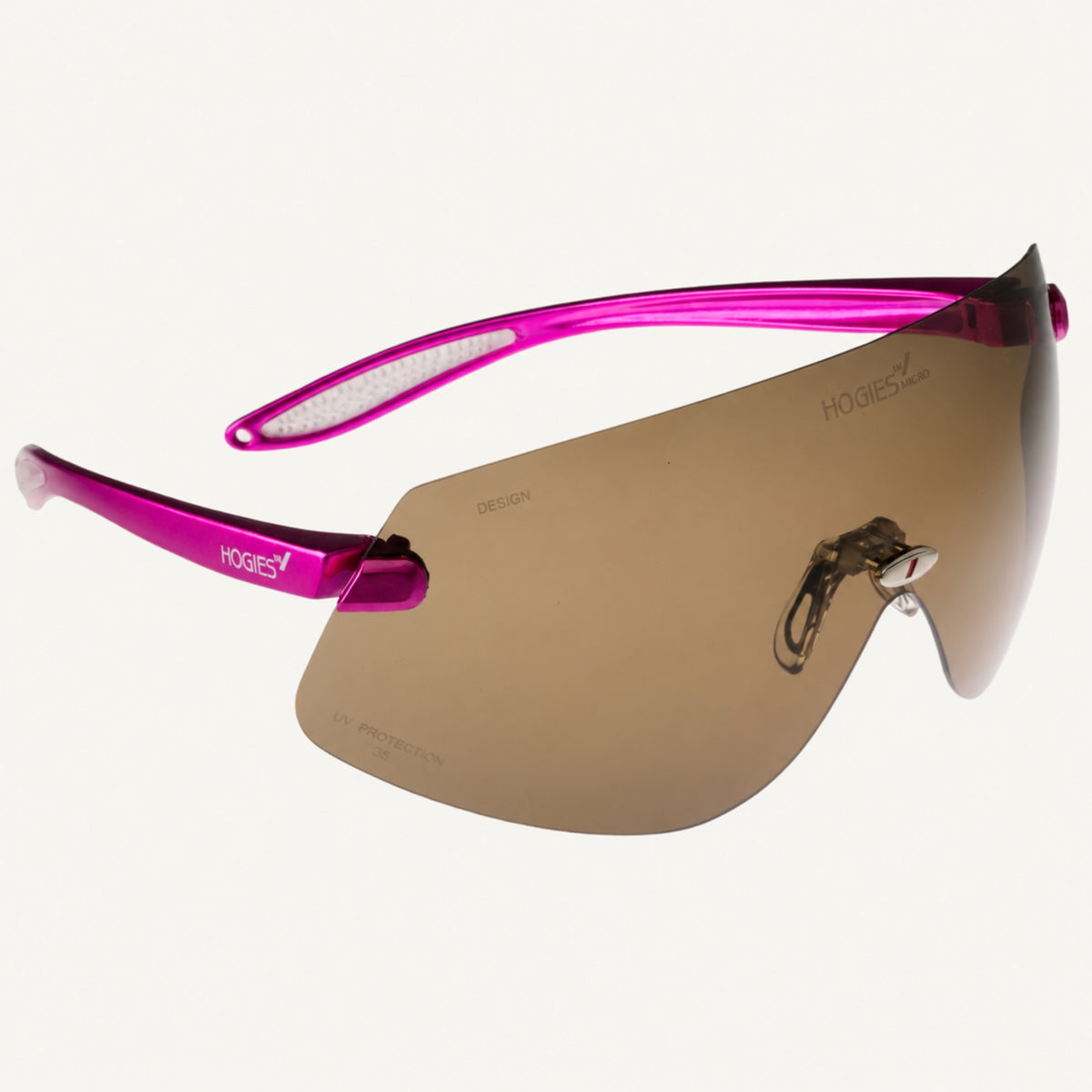 EyeGuard Clear Sports Glasses | Macro Large / Wide Adult | Indoor & Low Light