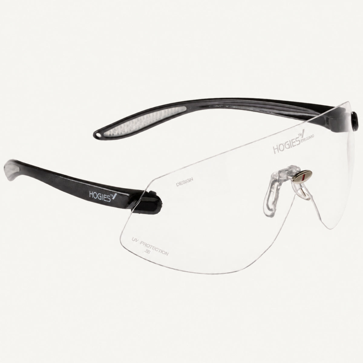 EyeGuard Clear Sports Glasses | Adult Size | Indoor & Low Light