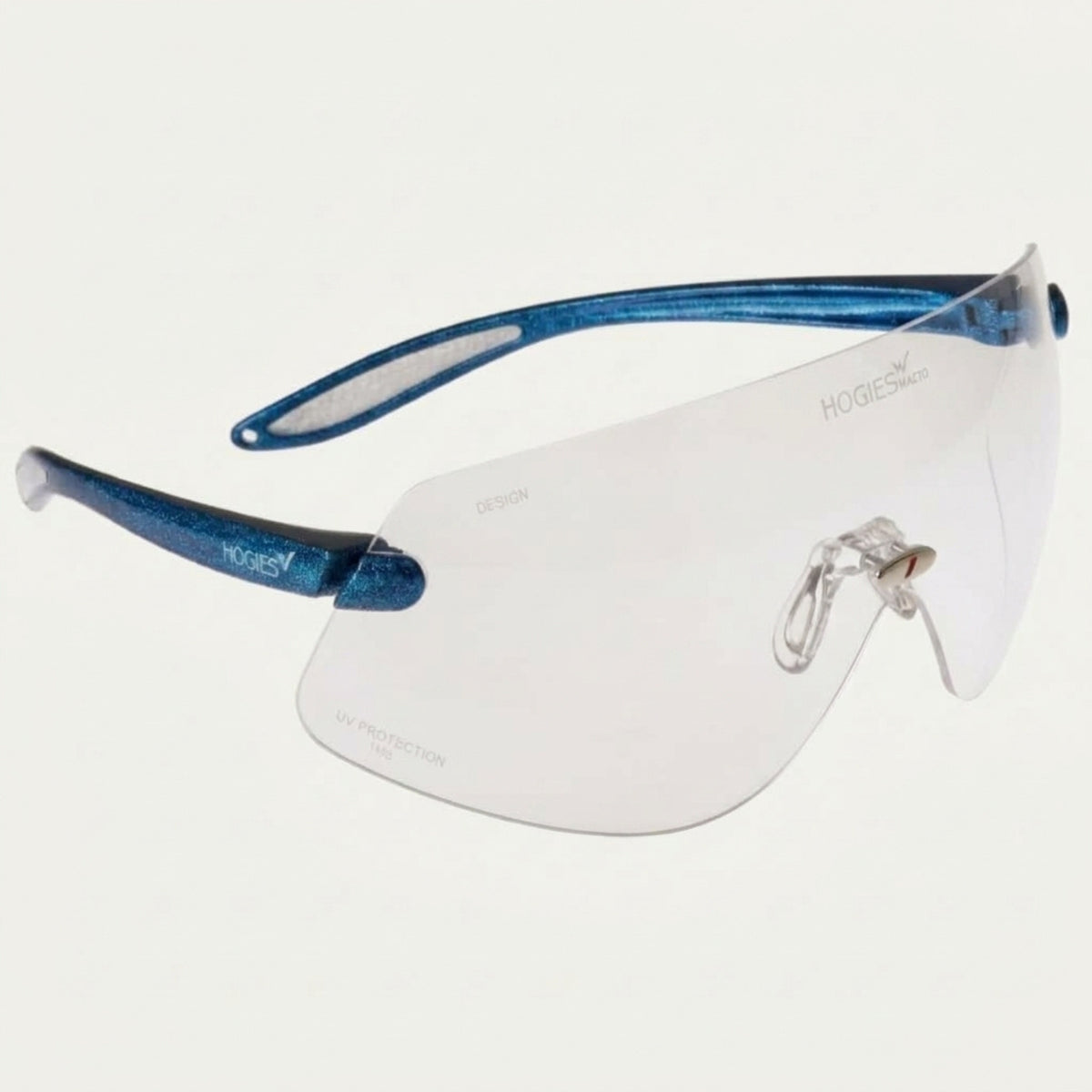 EyeGuard Clear Sports Glasses | Macro Large / Wide Adult | Indoor & Low Light