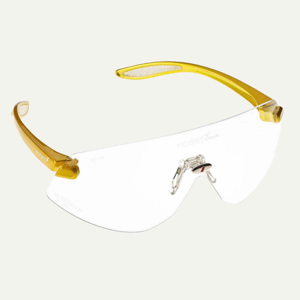 EyeGuard Clear Sports Glasses | Adult Size | Indoor & Low Light