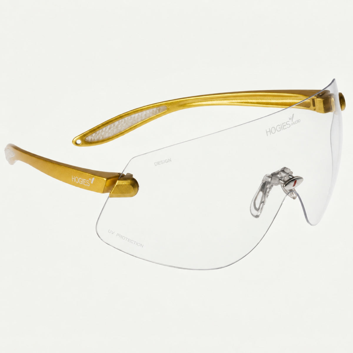 EyeGuard Clear Sports Glasses | Macro Large / Wide Adult | Indoor & Low Light