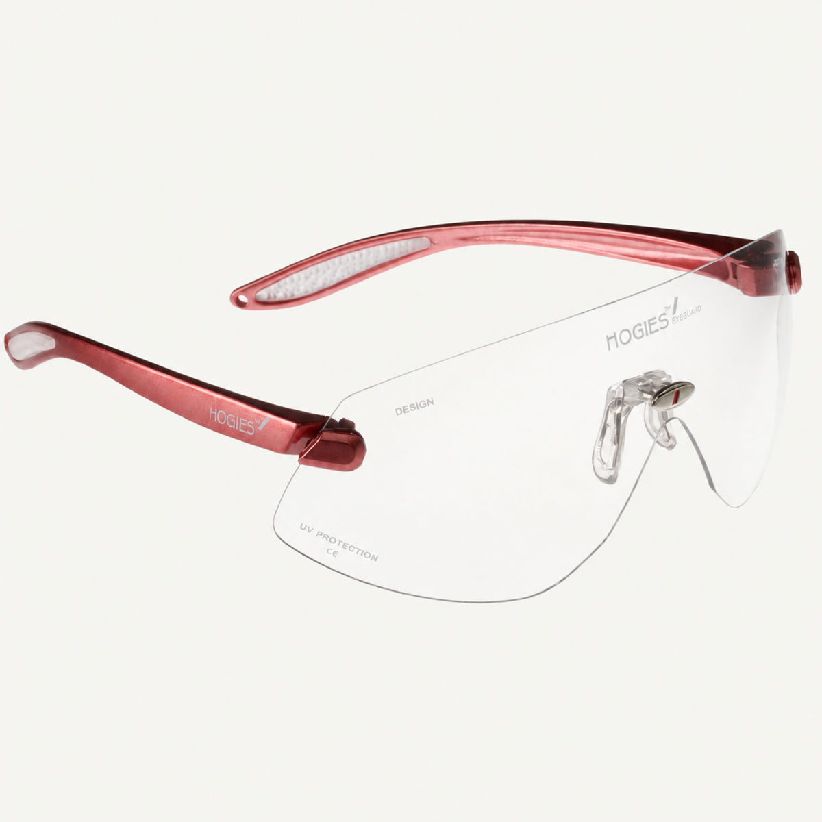 EyeGuard Clear Sports Glasses | Adult Size | Indoor & Low Light