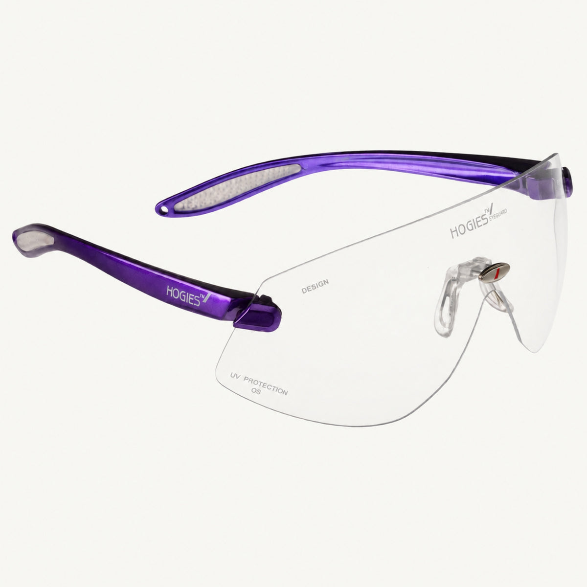 EyeGuard Clear Sports Glasses | Adult Size | Indoor & Low Light