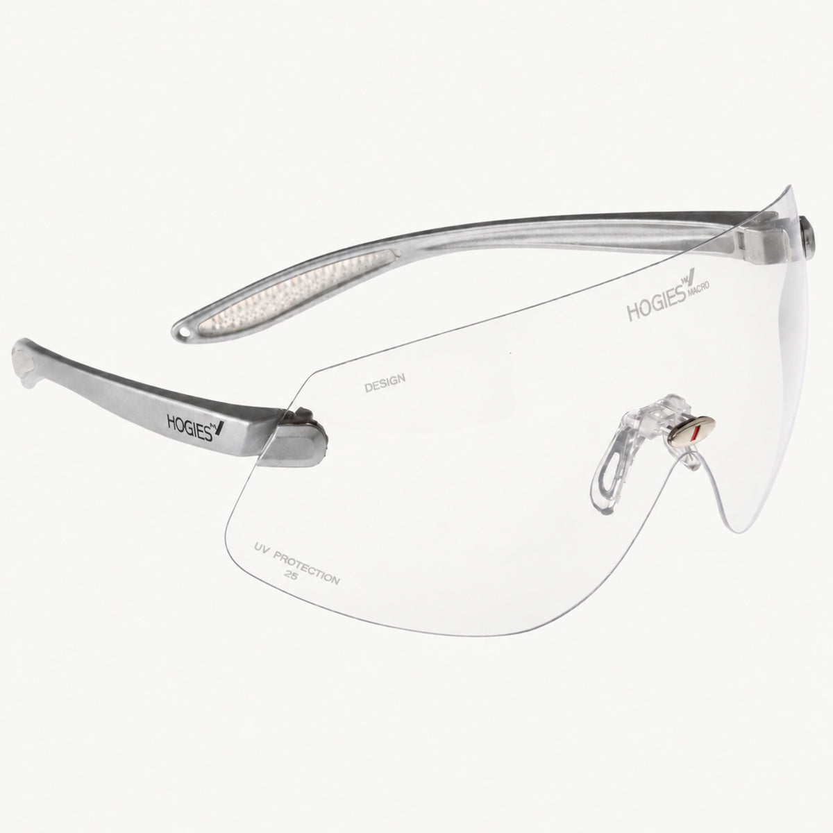 EyeGuard Clear Sports Glasses | Macro Large / Wide Adult | Indoor & Low Light