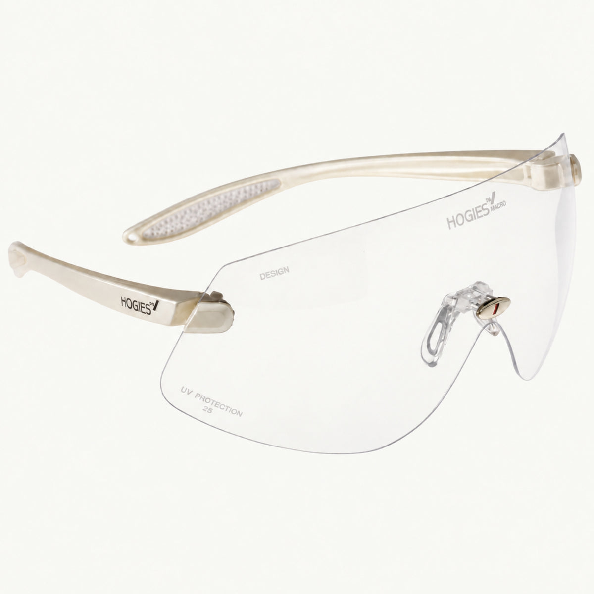 EyeGuard Clear Sports Glasses | Macro Large / Wide Adult | Indoor & Low Light