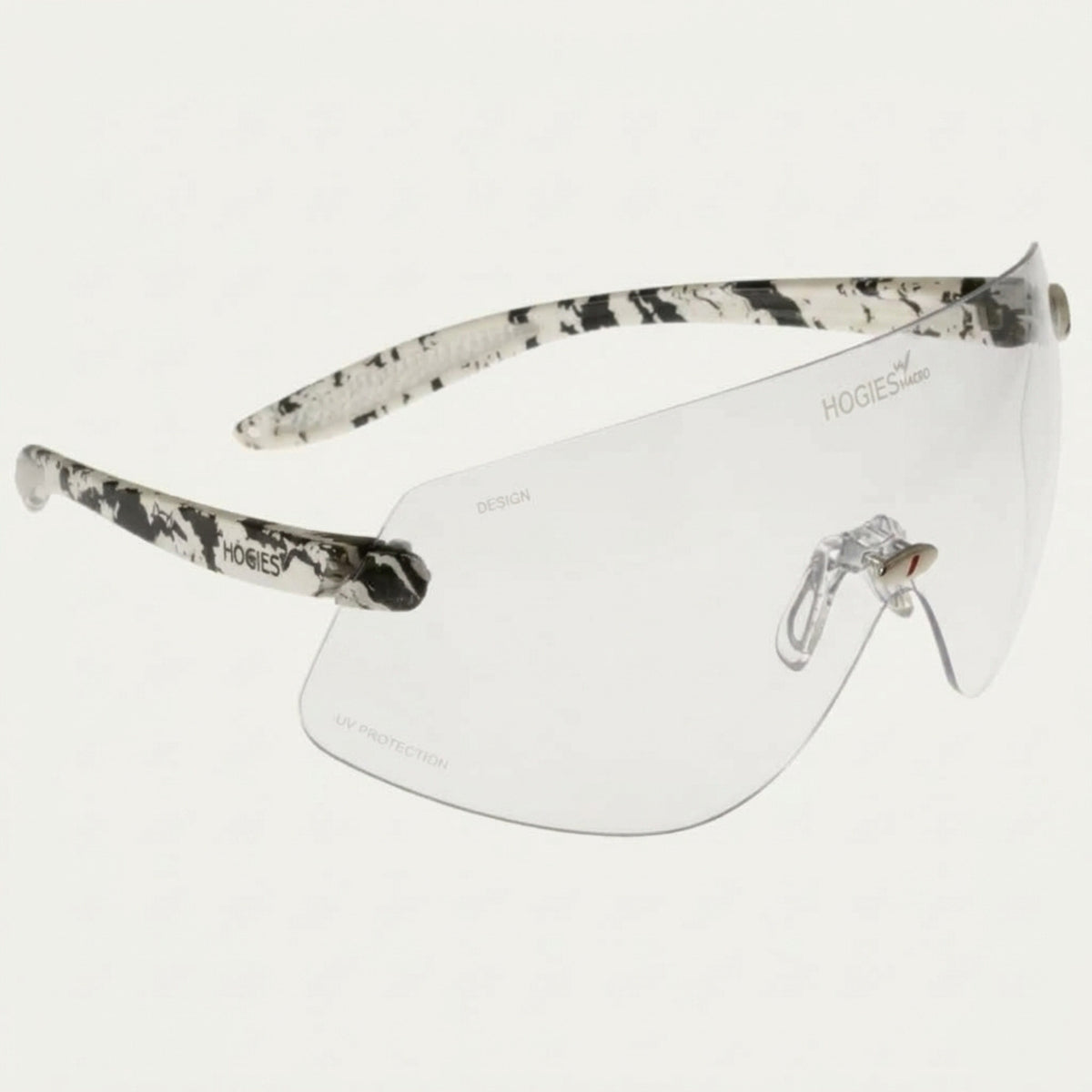 EyeGuard Clear Sports Glasses | Macro Large / Wide Adult | Indoor & Low Light
