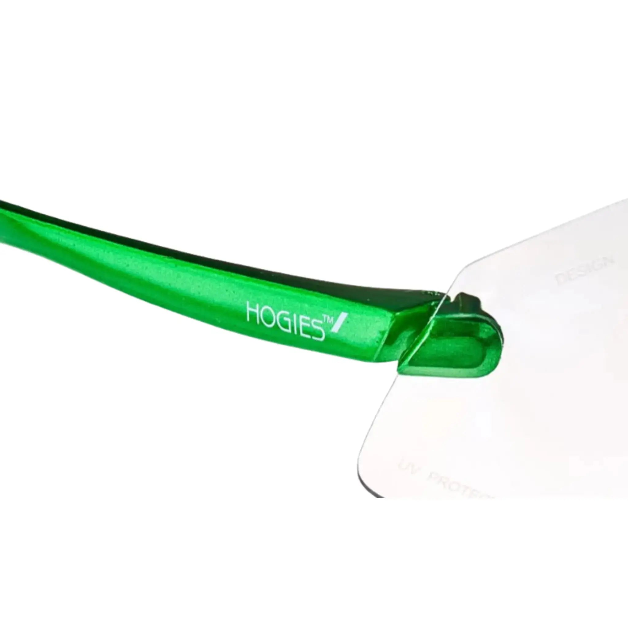 Green Hogies EyeGuard Glasses Temple