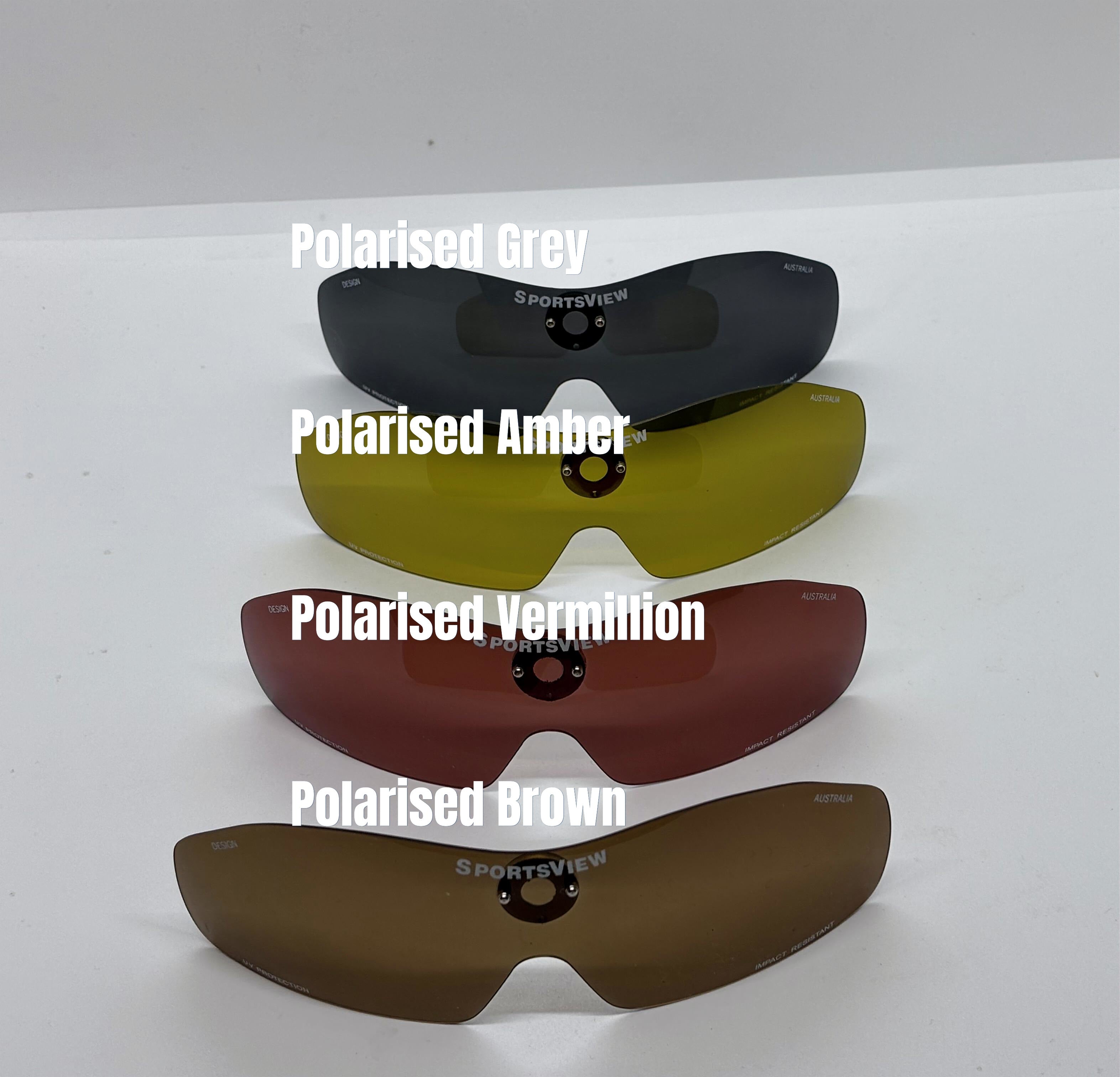 SportsView Polarised Sports Glasses Kit | UV400 | Interchangeable Lenses