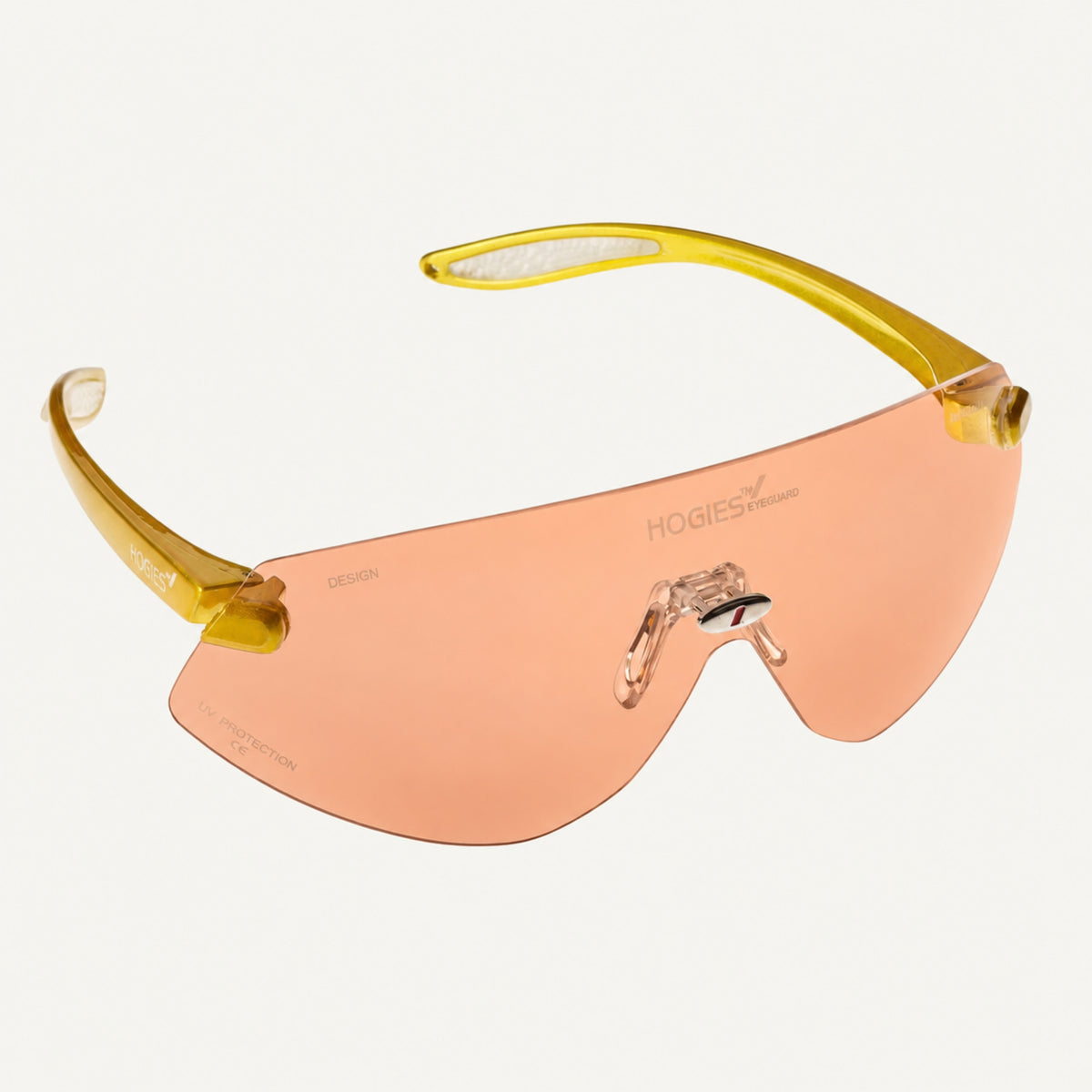 EyeGuard Clear Sports Glasses | Adult Size | Indoor & Low Light