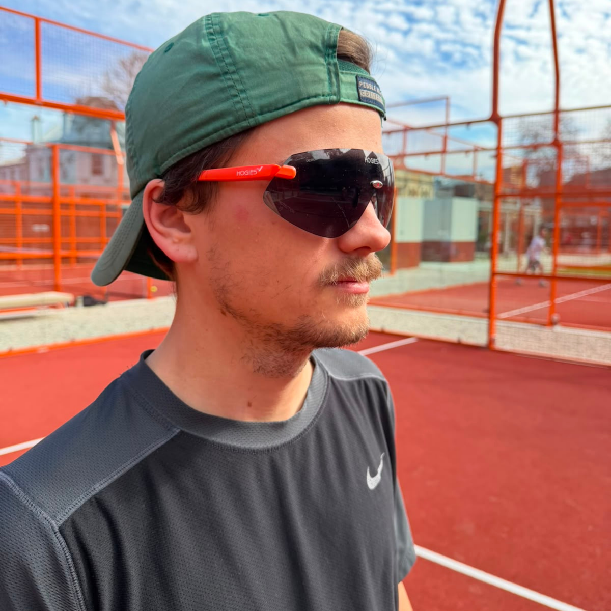 Padel Sunglasses | EyeGuard Sports Glasses | Macro Large / Wide Adult | Lightweight UV400 Eye Protection hogies.com