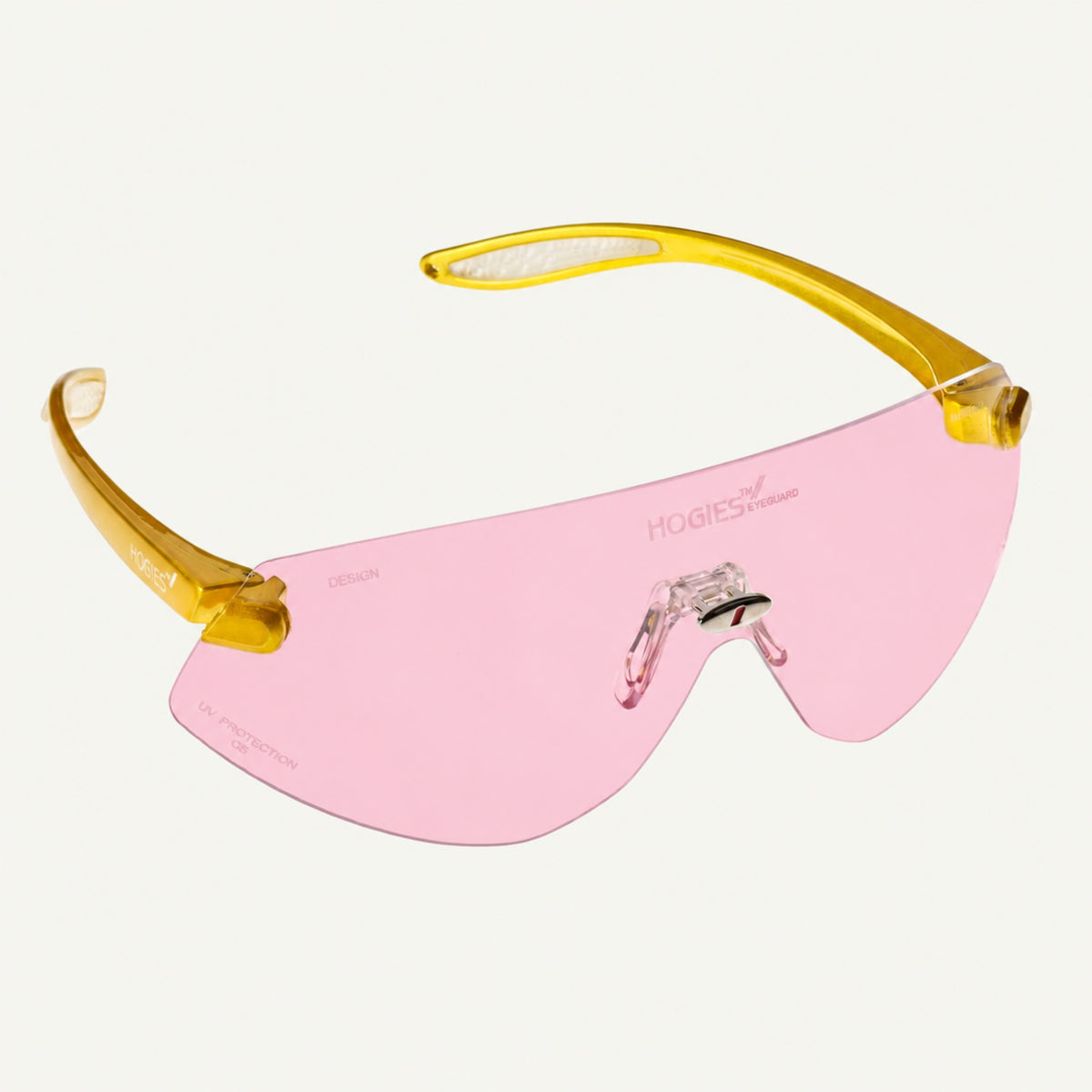 EyeGuard Clear Sports Glasses | Adult Size | Indoor & Low Light