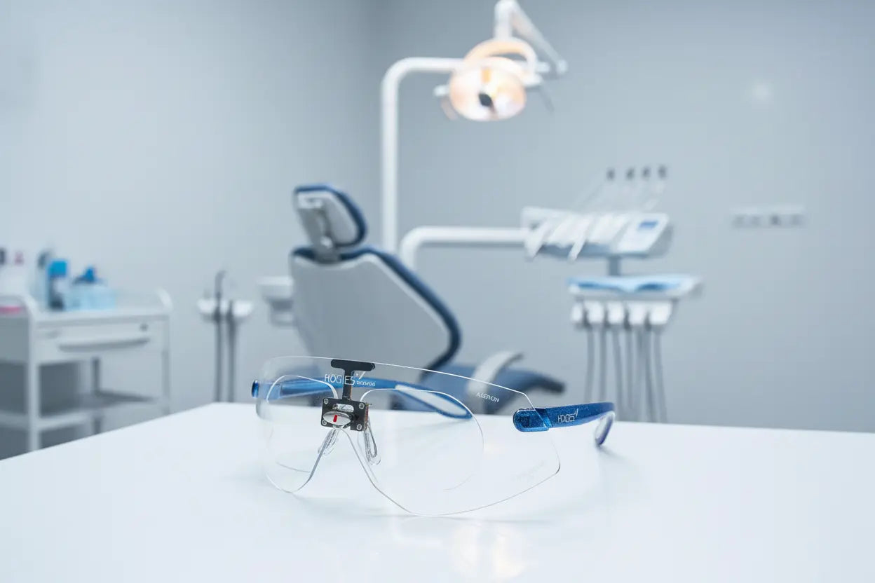 EyeGuard RX Insert in Dental Setting