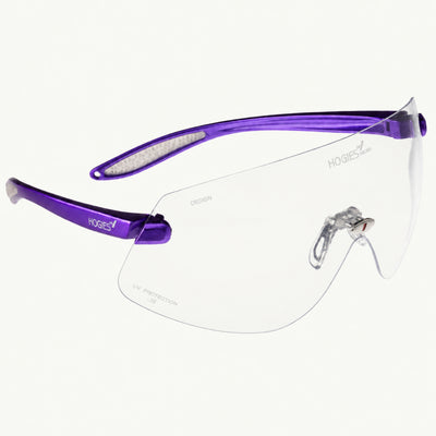 EyeGuard Clear Sports Glasses | Macro Large / Wide Adult | Indoor & Low Light