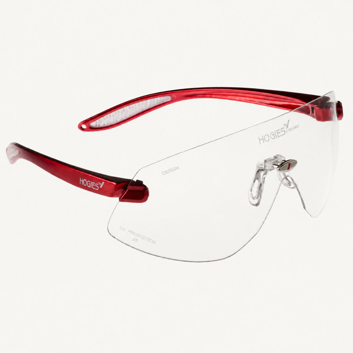 EyeGuard Clear Sports Glasses | Adult Size | Indoor & Low Light