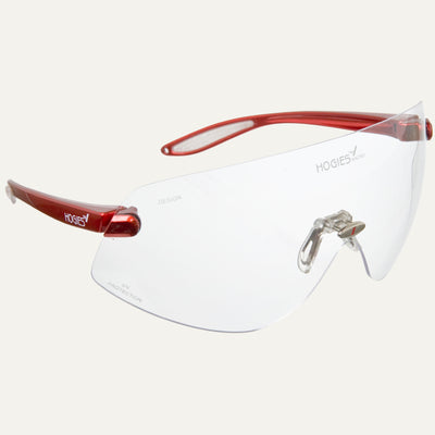 EyeGuard Clear Sports Glasses | Macro Large / Wide Adult | Indoor & Low Light