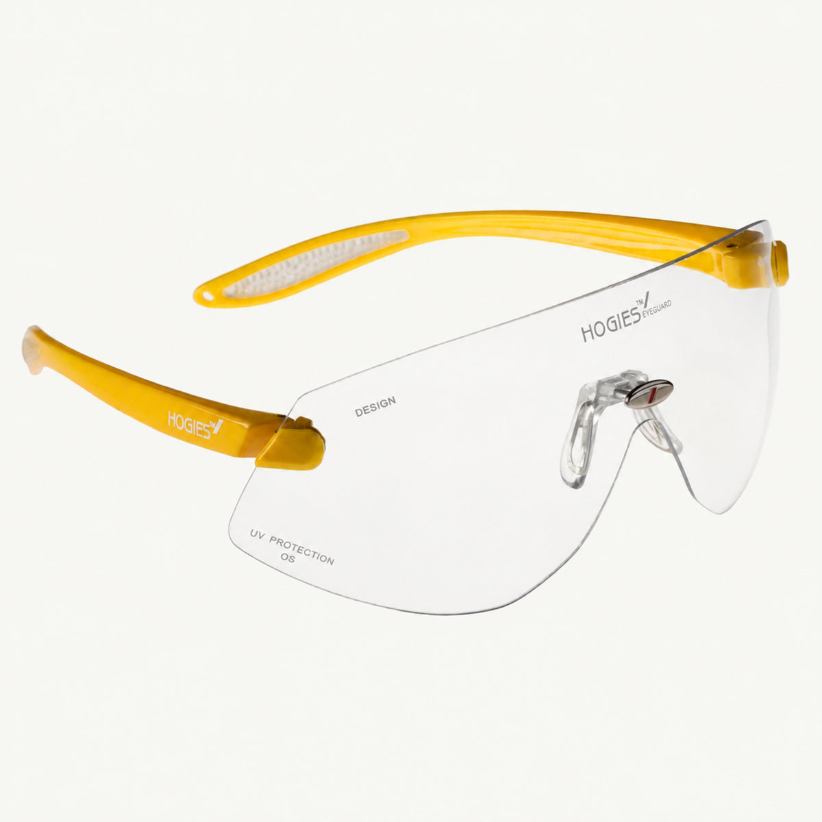 EyeGuard Clear Sports Glasses | Adult Size | Indoor & Low Light
