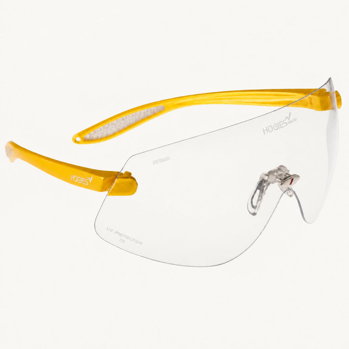 EyeGuard Clear Sports Glasses | Macro Large / Wide Adult | Indoor & Low Light