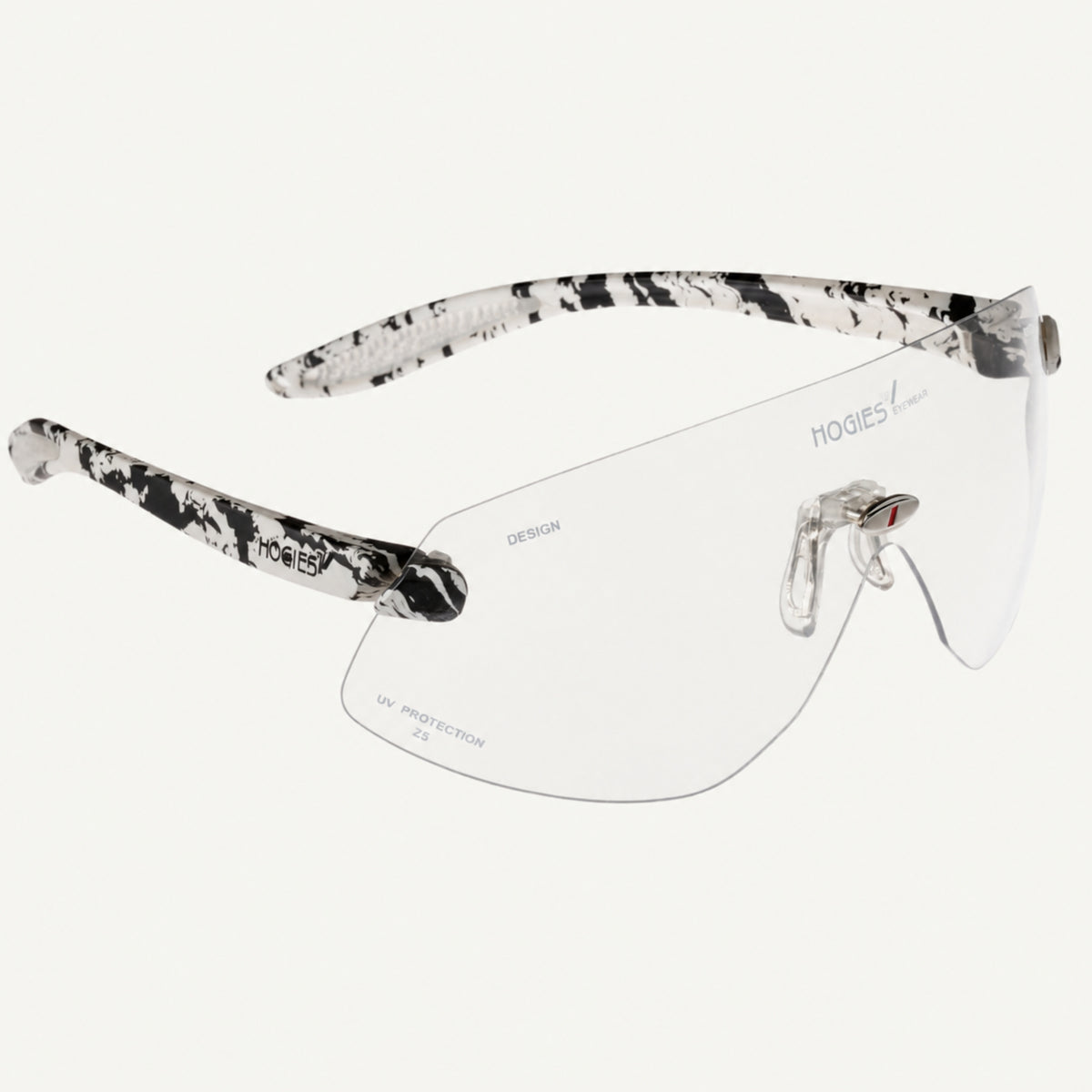 EyeGuard Clear Sports Glasses | Adult Size | Indoor & Low Light
