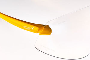 Hogies EyeGuard Macro (Large Adult) Clear Safety Glasses - Standard Bridge
