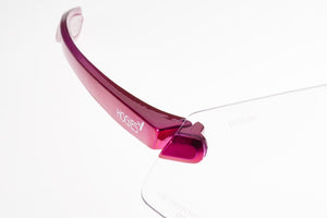 Hogies EyeGuard Macro (Large Adult) Clear Safety Glasses - Asian Bridge