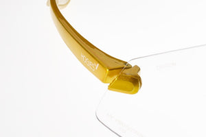 Hogies EyeGuard Macro (Large Adult) Clear Safety Glasses - Asian Bridge