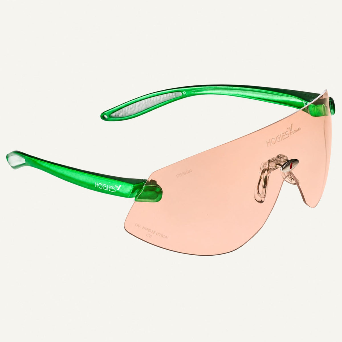 EyeGuard Clear Sports Glasses | Adult Size | Indoor & Low Light
