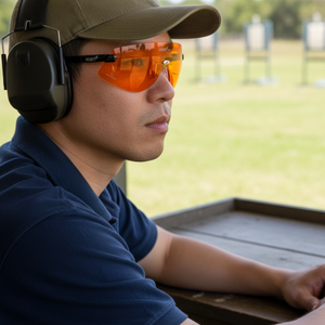 Orange Tint Sports glasses designed for precision target activities