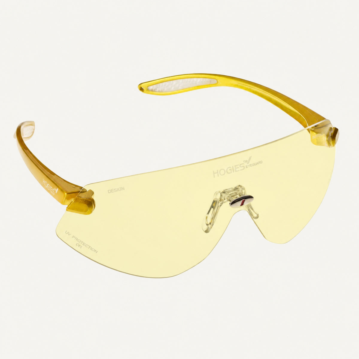 EyeGuard Clear Sports Glasses | Adult Size | Indoor & Low Light