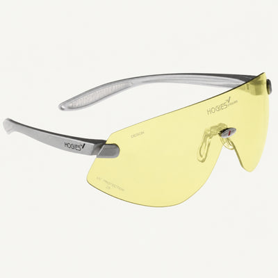 EyeGuard Clear Sports Glasses | Adult Size | Indoor & Low Light