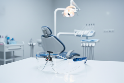 EyeGuard RX Insert in Dental Setting