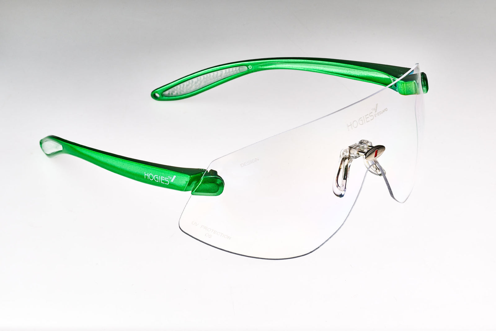 Hogies EyeGuard (Adult) Clear Safety Glasses - Standard Bridge